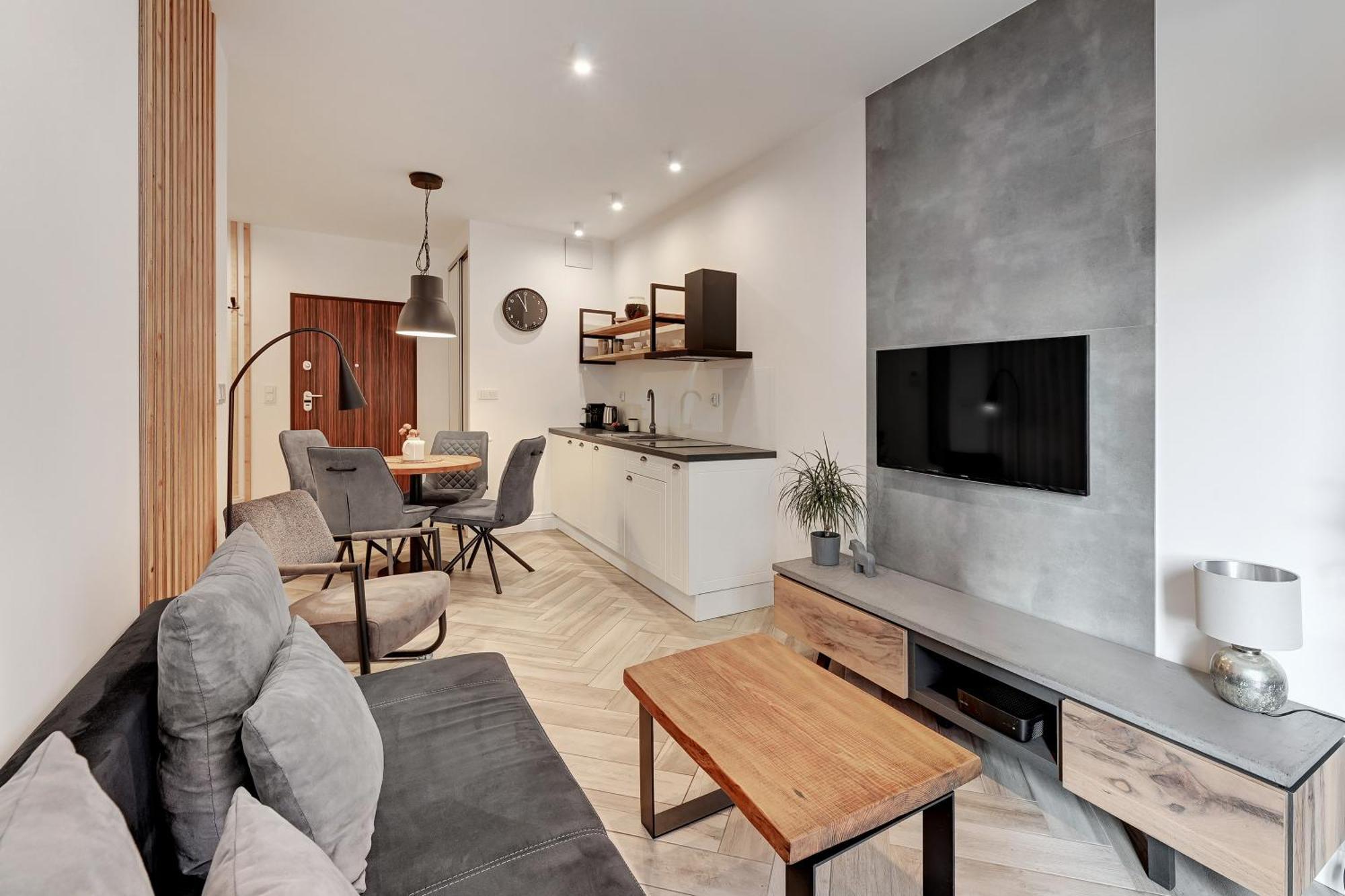 Aura III Apartments & Free Parking By Downtown Apartments กดัญสก์ ห้อง รูปภาพ